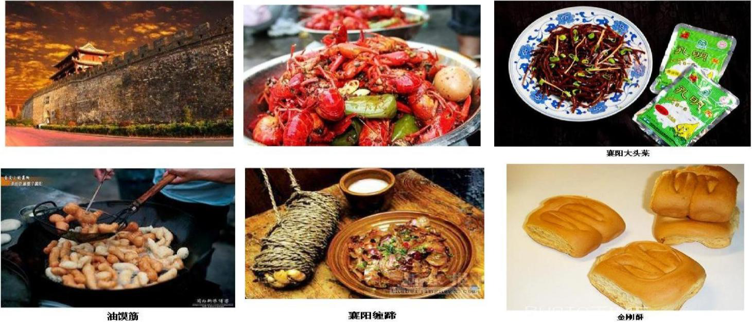 湖北古隆中、唐城、香水河、襄陽古城